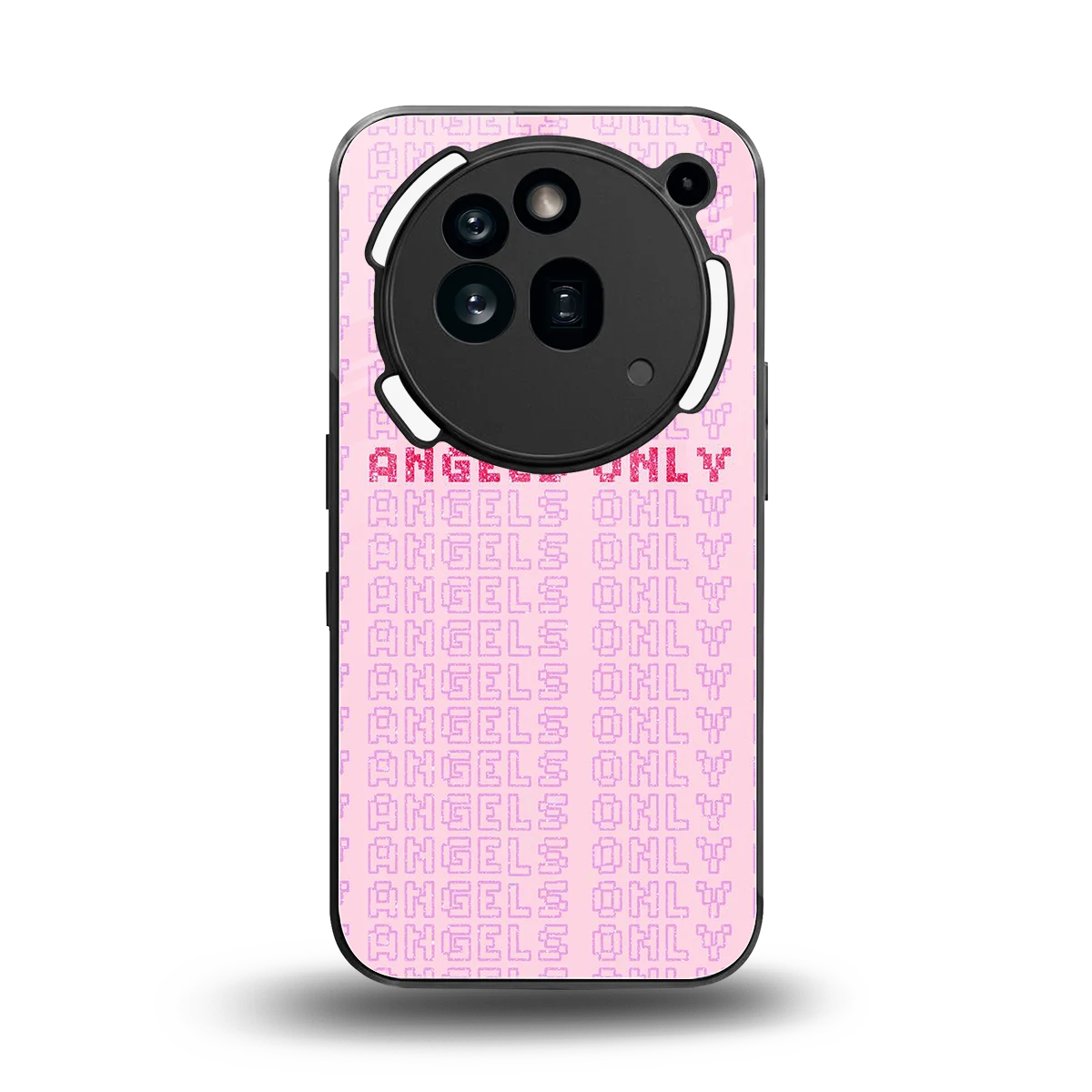 Angels Only back phone cover | glass case for nothing phone 3a pro