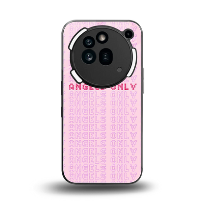 Angels Only back phone cover | glass case for nothing phone 3a pro