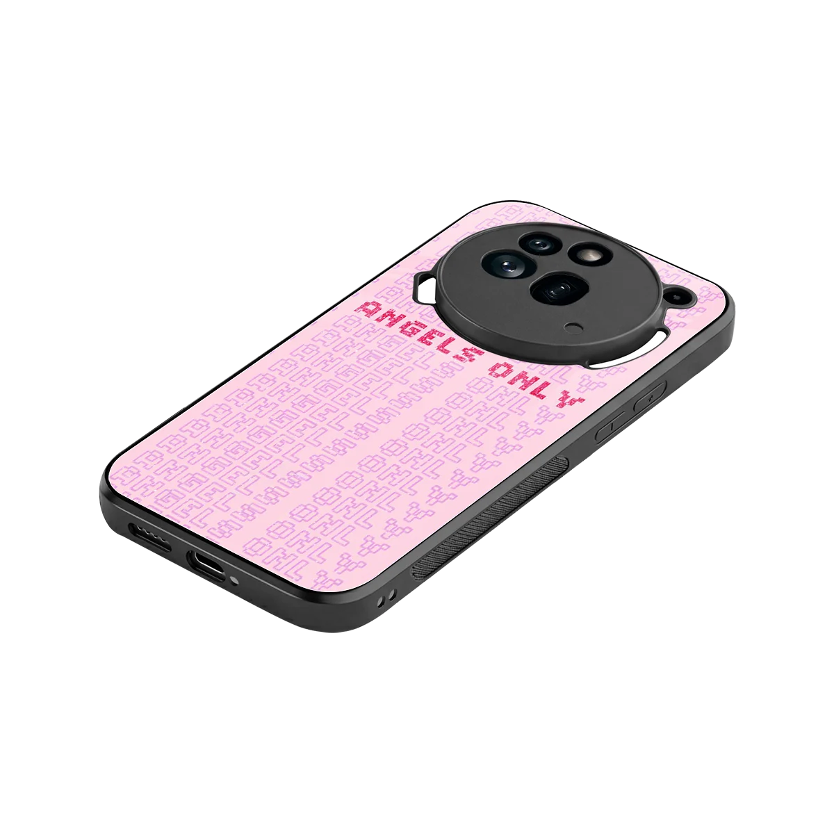 Angels Only stylish phone case for nothing phone 3a pro | glossy glass and slim fit