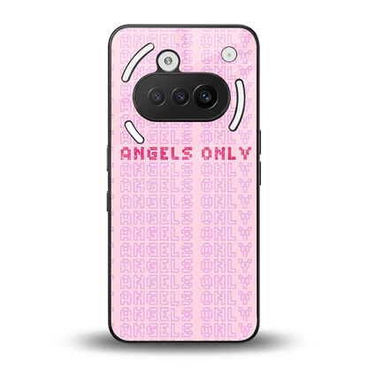 Angels Only back phone cover | glass case for nothing phone 3a