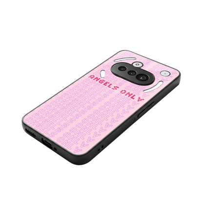 Angels Only stylish phone case for nothing phone 3a | glossy glass and slim fit