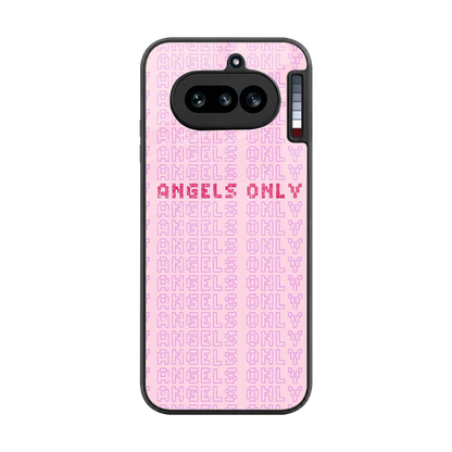 Angels Only back phone cover | glass case for nothing phone 4a