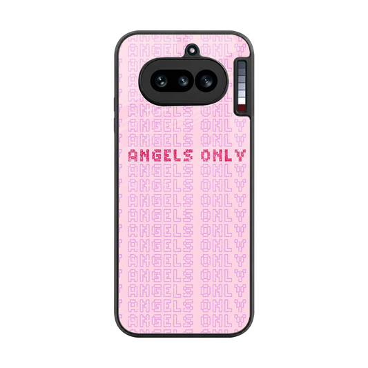 Angels Only back phone cover | glass case for nothing phone 4a