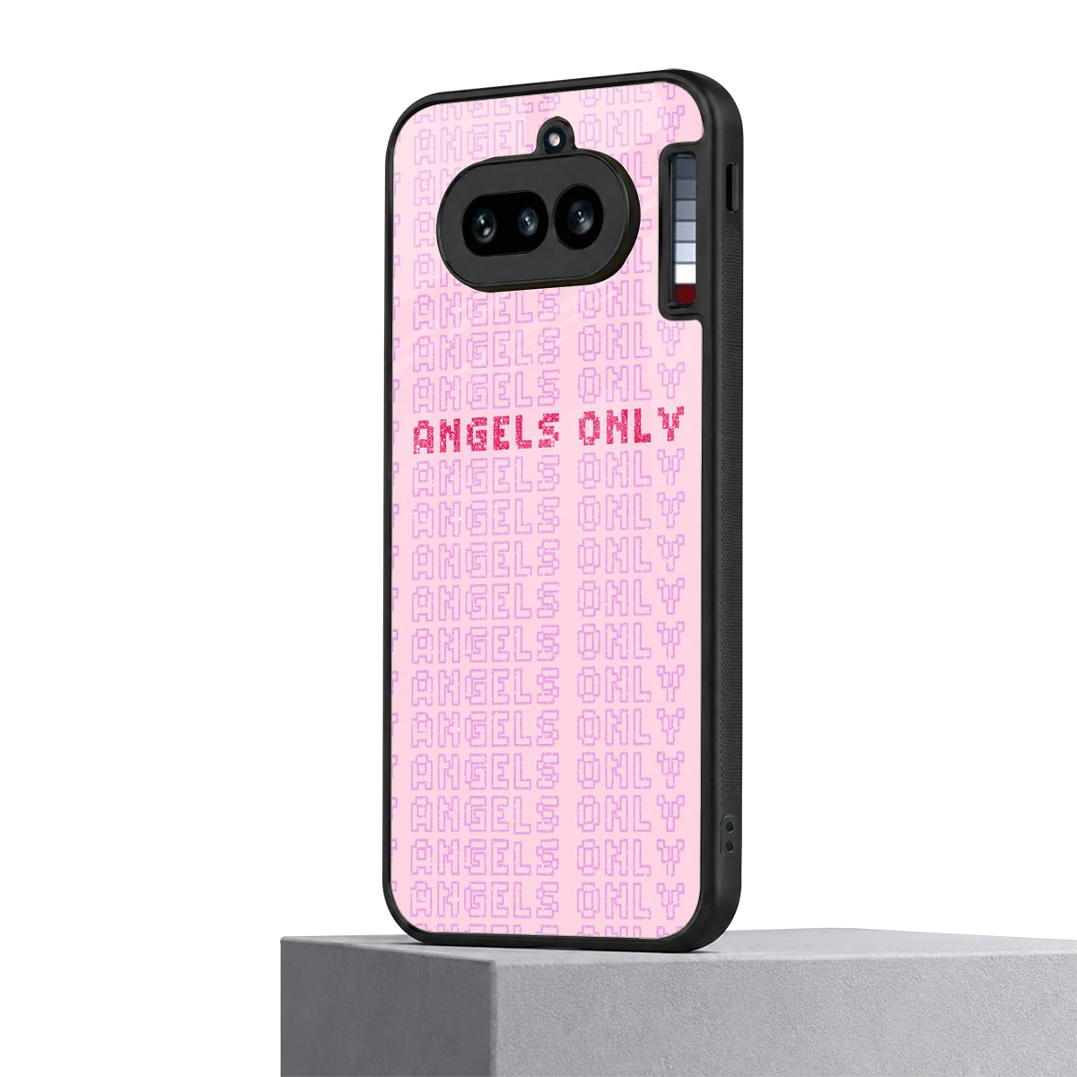 Angels Only nothing phone 4a mobile cover | shockproof glass phone case