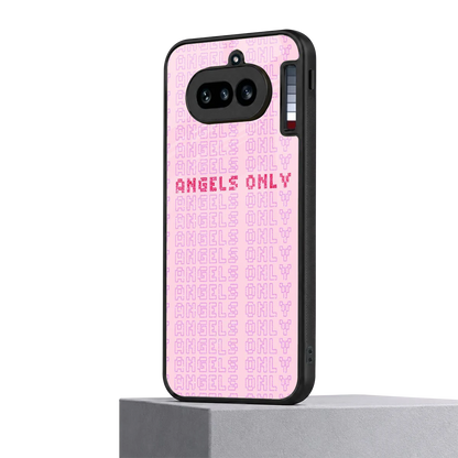 Angels Only nothing phone 4a mobile cover | shockproof glass phone case