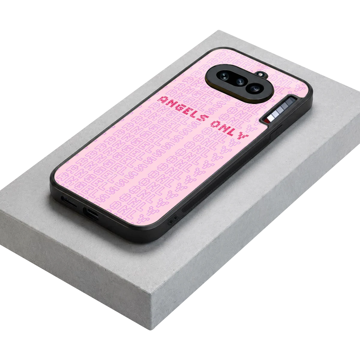 Angels Only stylish phone case for nothing phone 4a | glossy glass and slim fit