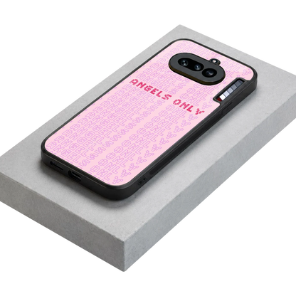 Angels Only stylish phone case for nothing phone 4a | glossy glass and slim fit