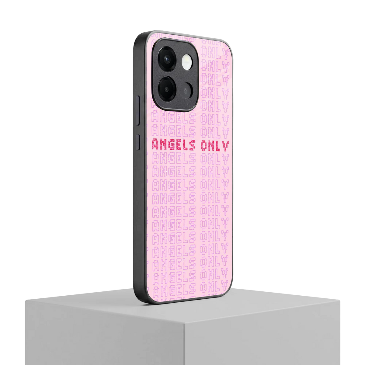 Angels Only oneplus 13s mobile cover | shockproof glass phone case