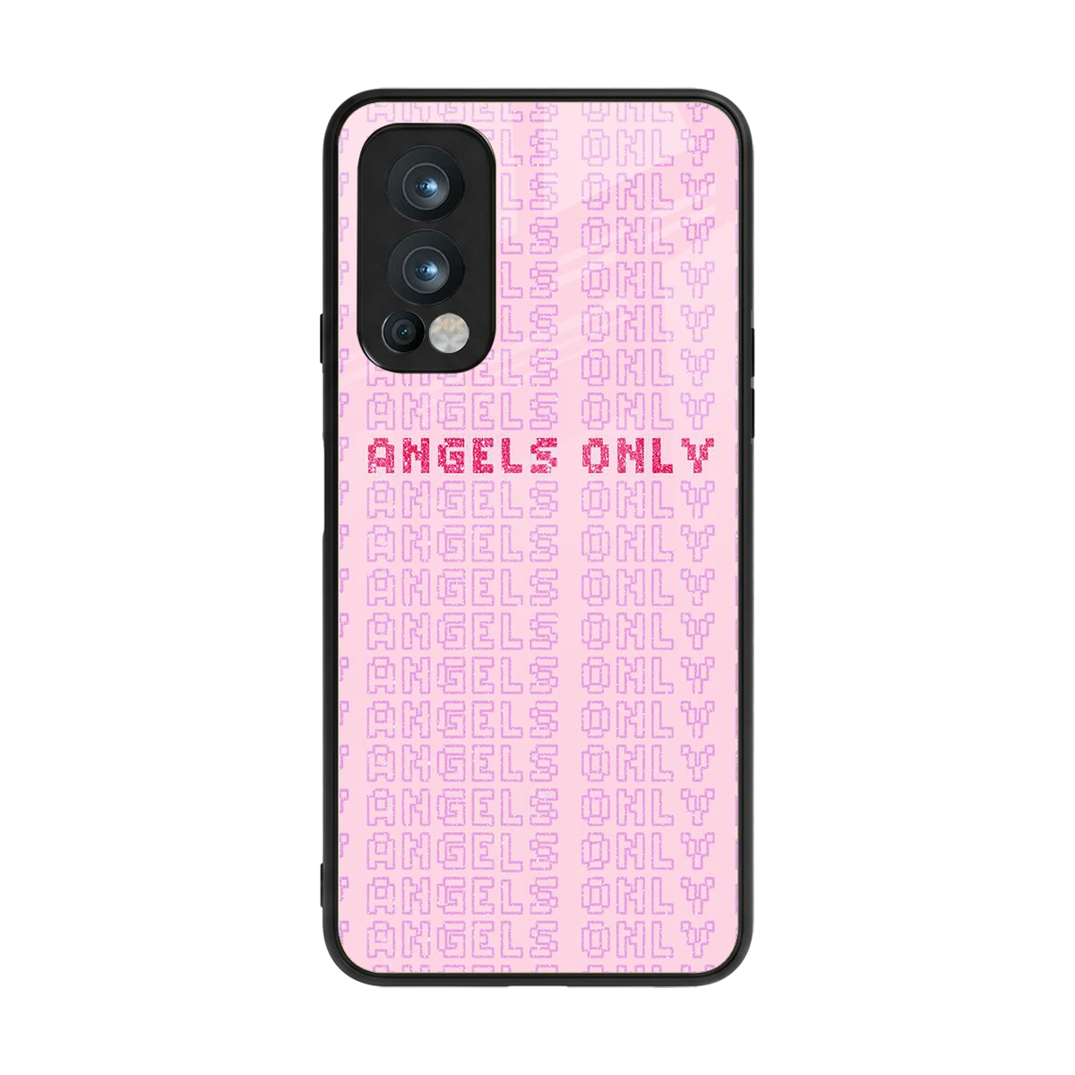 Angels Only back phone cover | glass case for oneplus nord 2