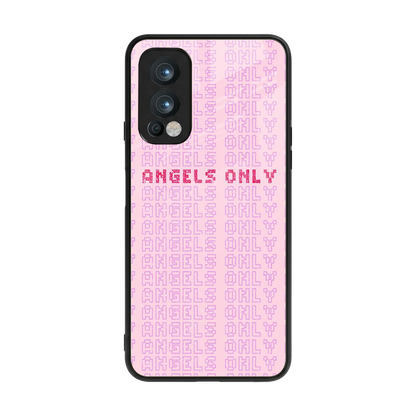 Angels Only back phone cover | glass case for oneplus nord 2