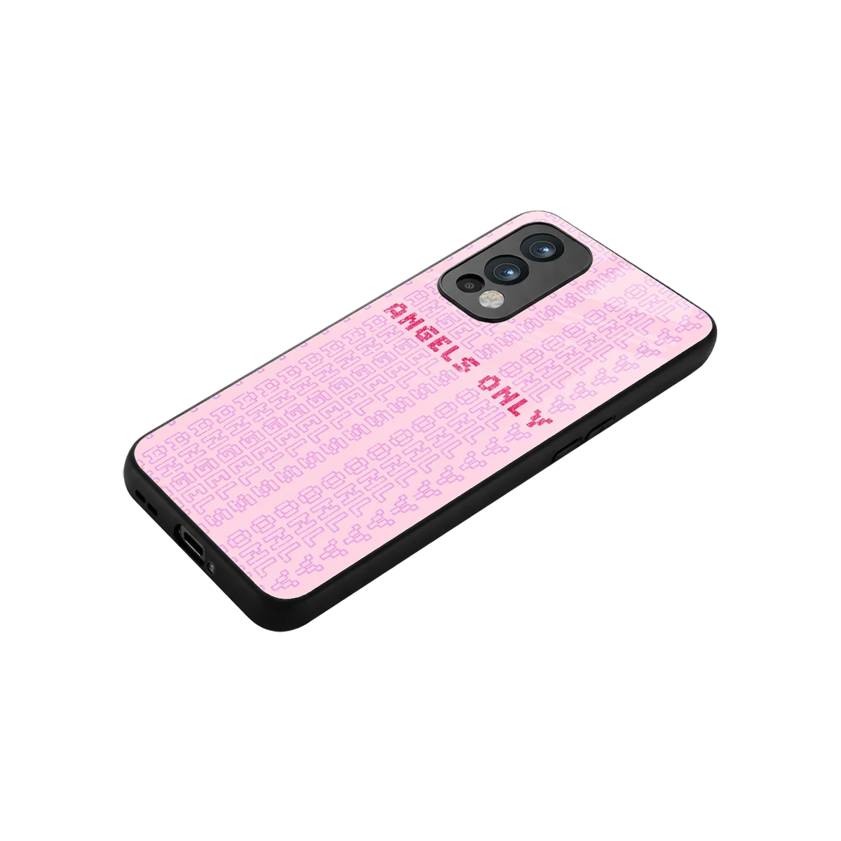 Angels Only stylish phone case for oneplus nord 2 | glossy glass and slim fit