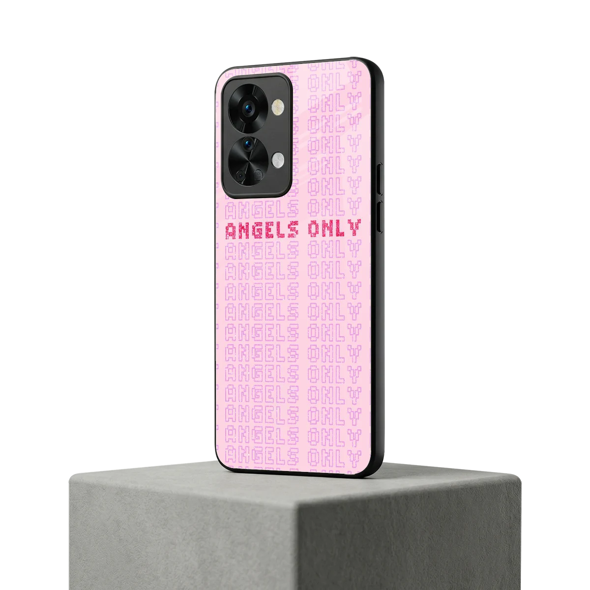 Angels Only oneplus nord 2t mobile cover | shockproof glass phone case