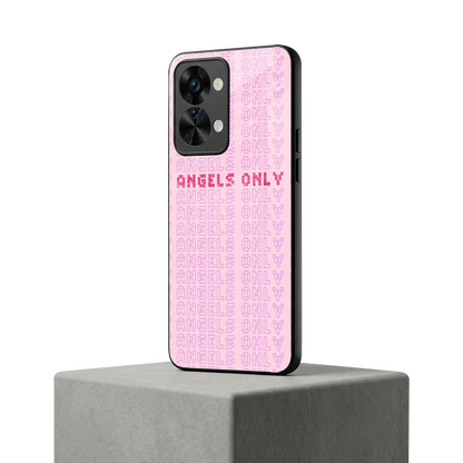 Angels Only oneplus nord 2t mobile cover | shockproof glass phone case