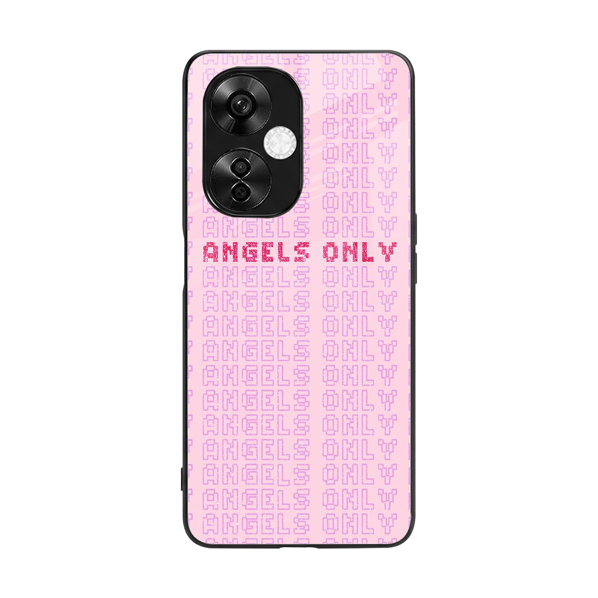 Angels Only back phone cover | glass case for oneplus nord ce 3 lite