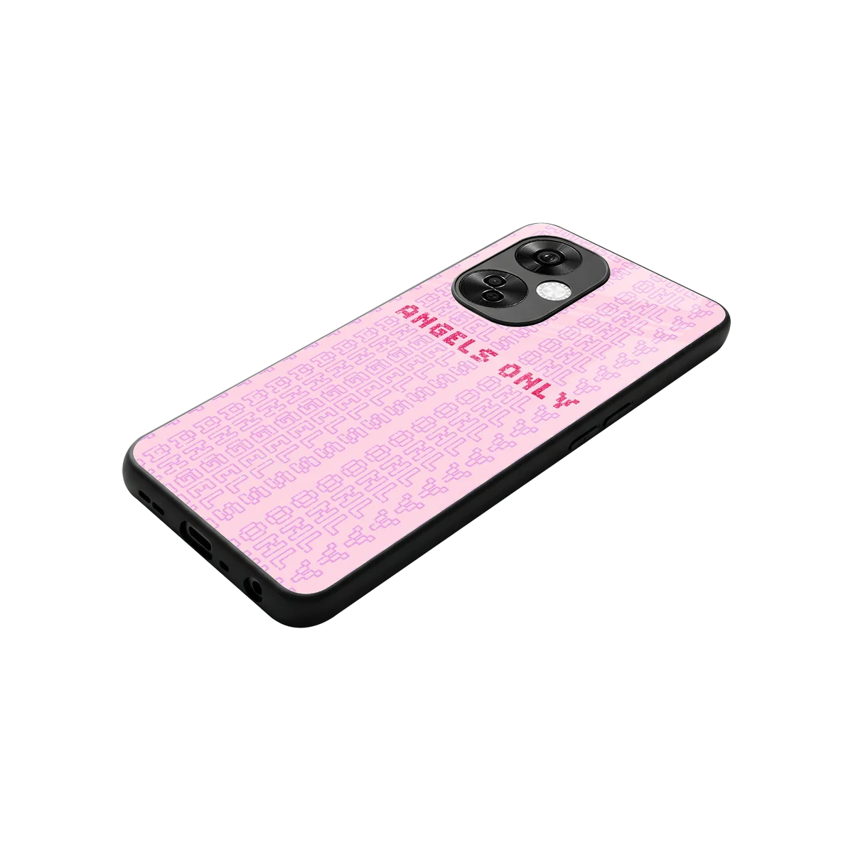 Angels Only stylish phone case for oneplus nord ce 3 lite | glossy glass and slim fit