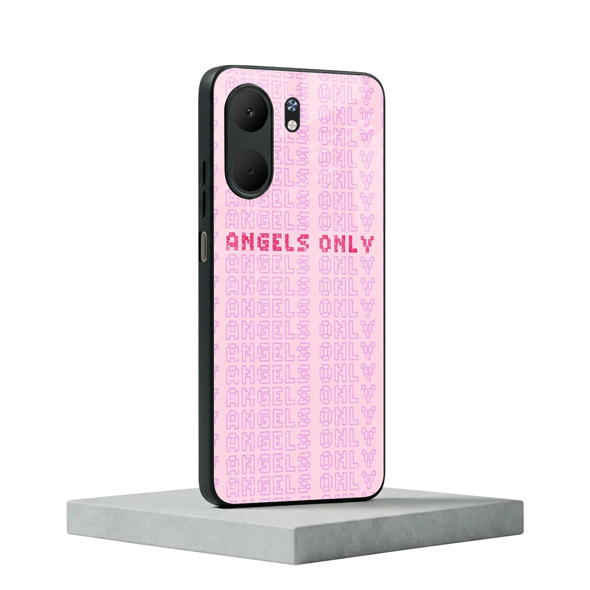 Angels Only oppo a5x 5g mobile cover | shockproof glass phone case