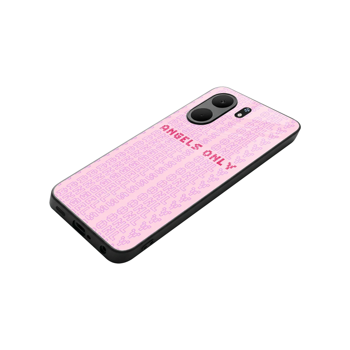Angels Only stylish phone case for oppo a5x 5g | glossy glass and slim fit