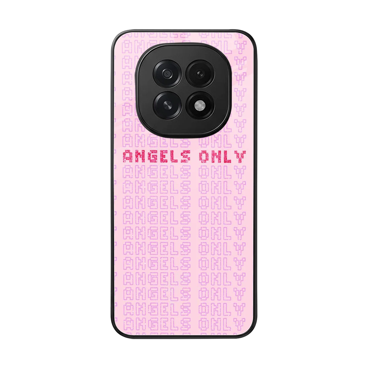 Angels Only back phone cover | glass case for oppo f29 5g