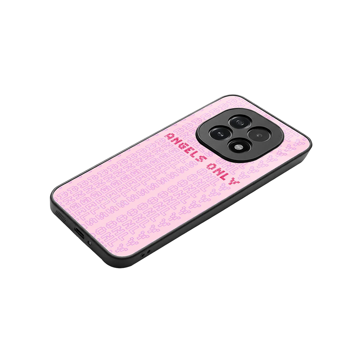 Angels Only stylish phone case for oppo f29 5g | glossy glass and slim fit