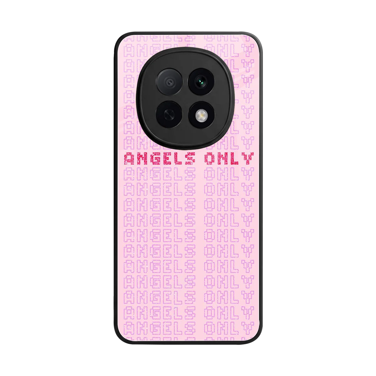 Angels Only back phone cover | glass case for oppo f29 pro 5g