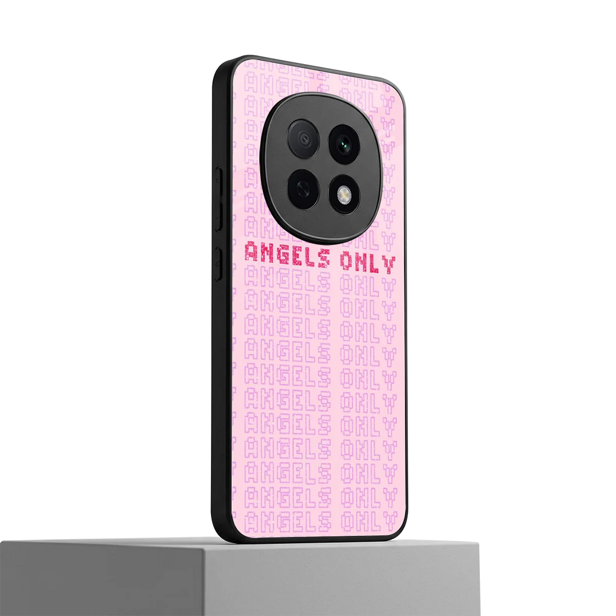 Angels Only oppo f29 pro 5g mobile cover | shockproof glass phone case