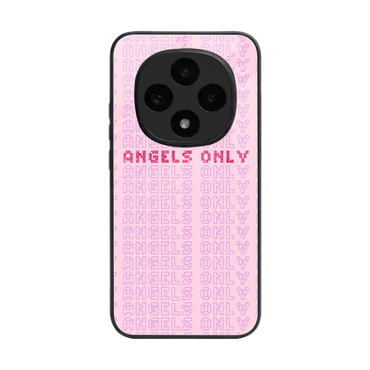 Angels Only back phone cover | glass case for oppo f31 pro 5g
