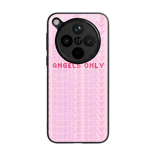 Angels Only back phone cover | glass case for oppo find x8