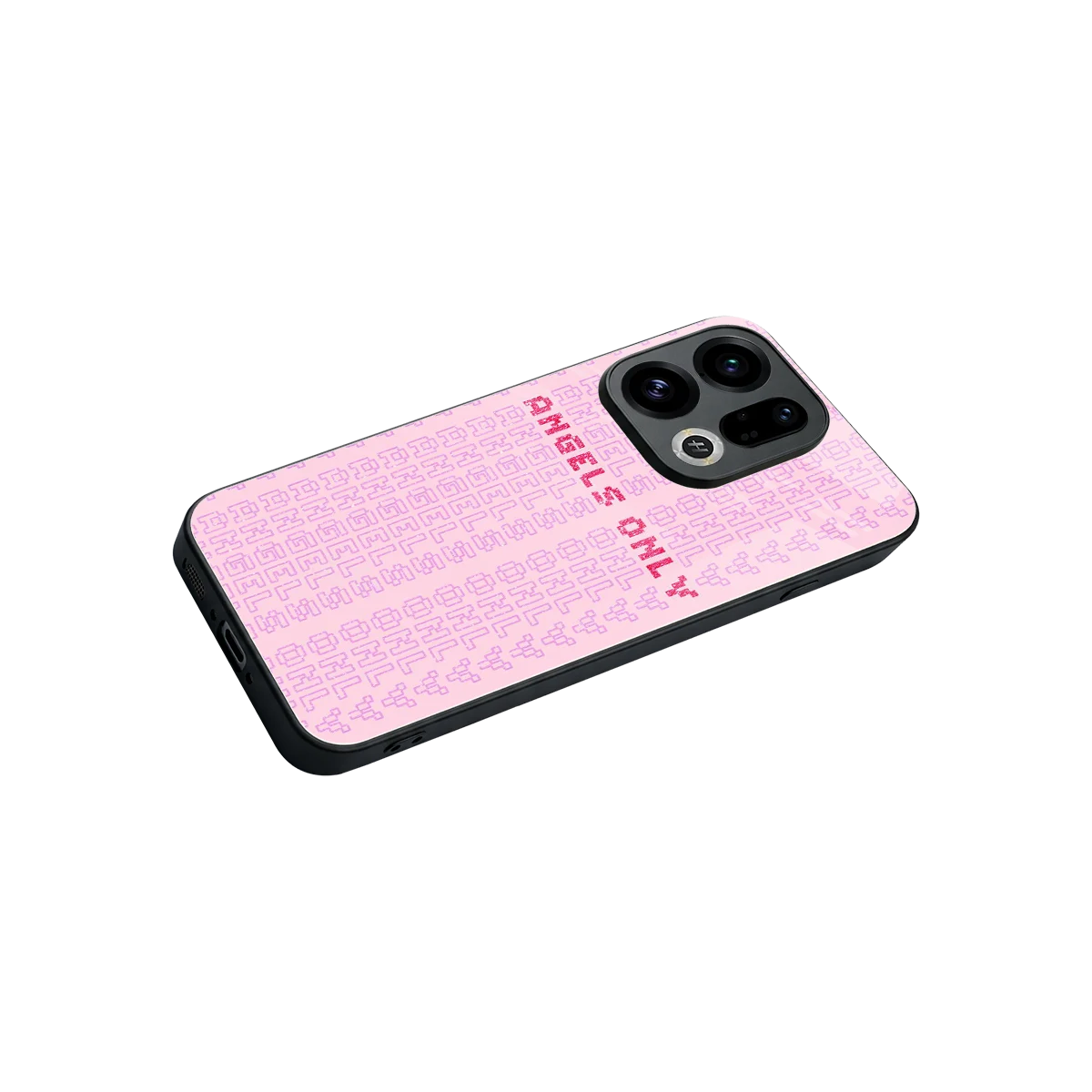 Angels Only stylish phone case for oppo find x9 | glossy glass and slim fit
