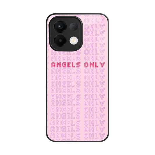 Angels Only back phone cover | glass case for oppo k13 5g
