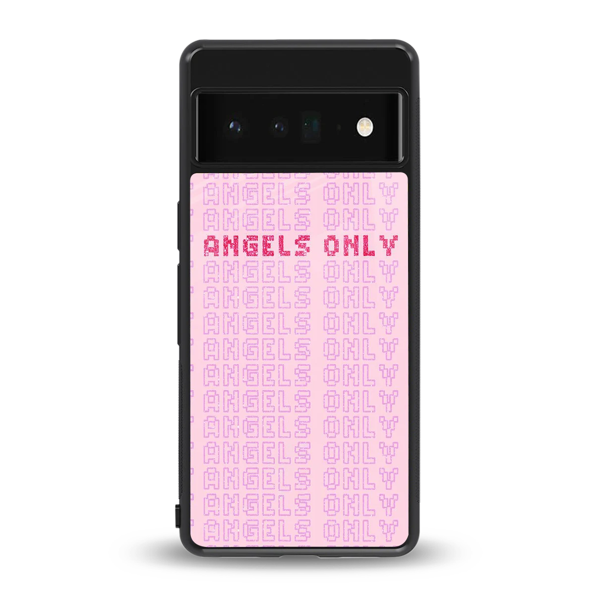 Angels Only back phone cover | glass case for google pixel 6 pro