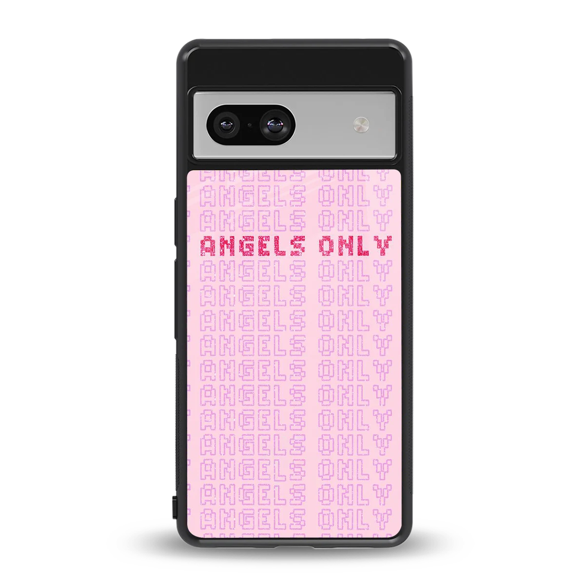 Angels Only back phone cover | glass case for google pixel 7a