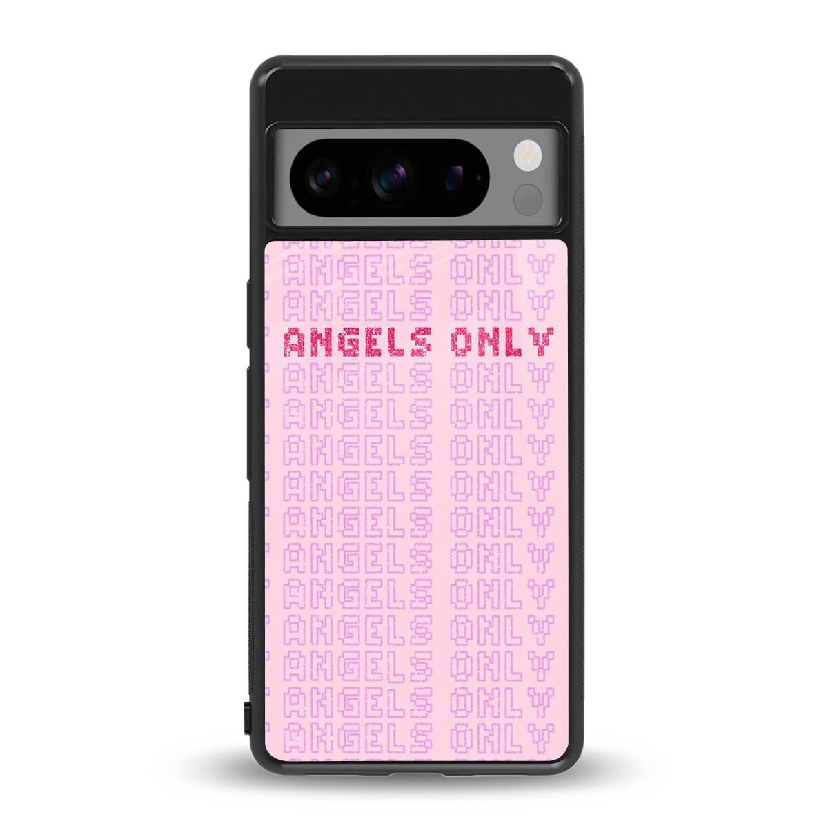 Angels Only back phone cover | glass case for google pixel 8 pro