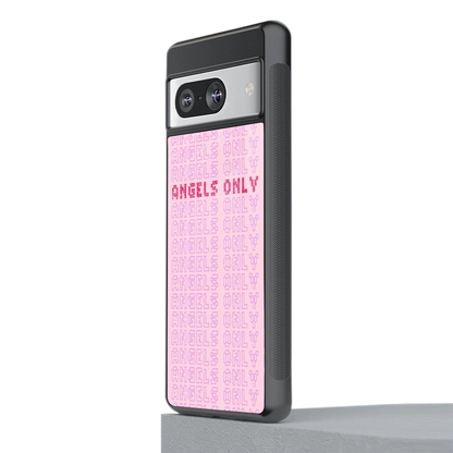 Angels Only stylish phone case for google pixel 8 | glossy glass and slim fit