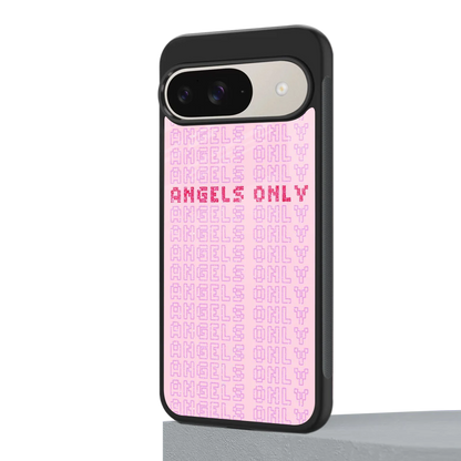 Angels Only google pixel 9 mobile cover | shockproof glass phone case