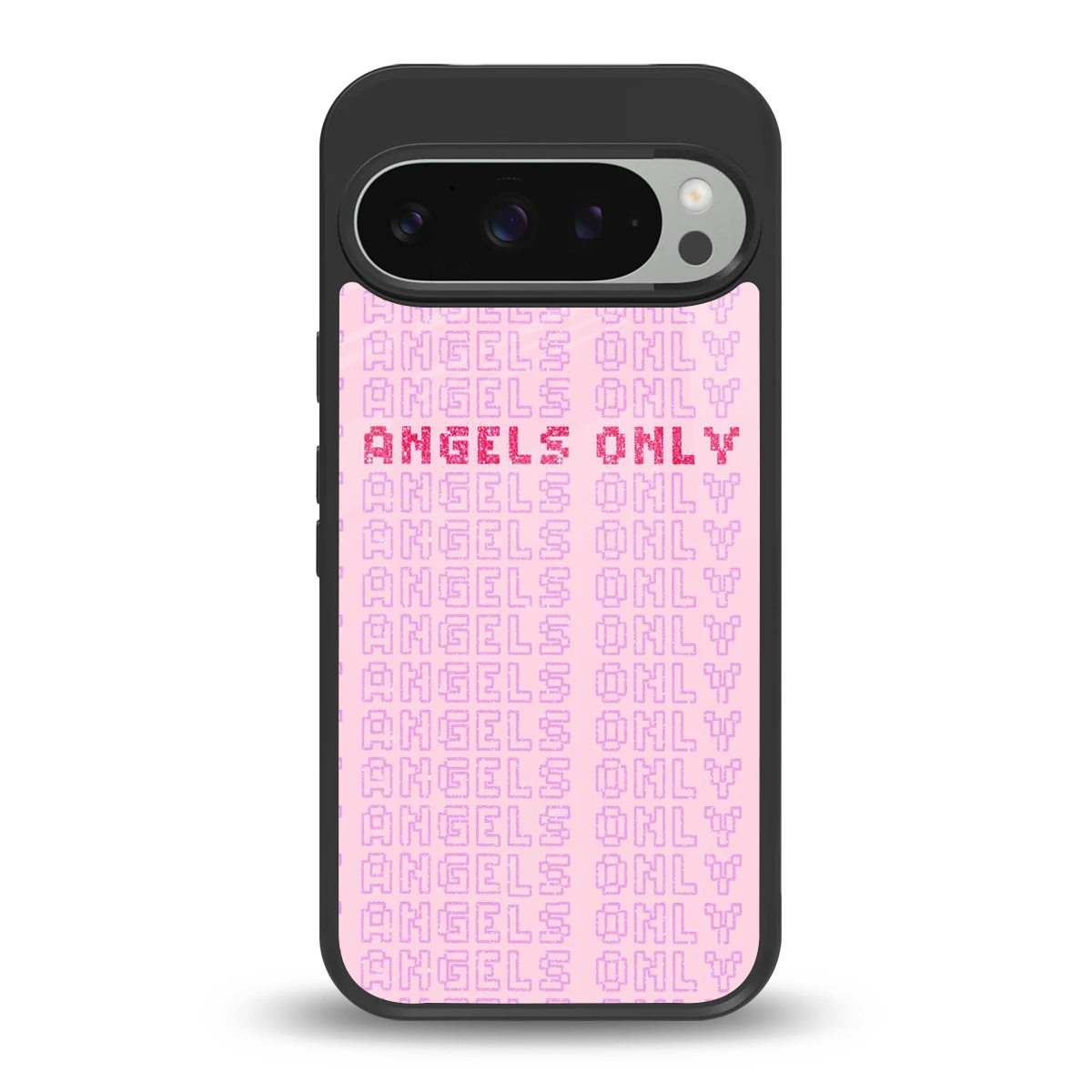 Angels Only back phone cover | glass case for google pixel 9 pro