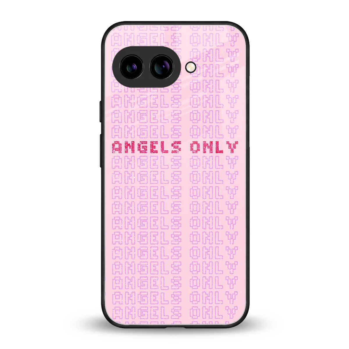 Angels Only back phone cover | glass case for google pixel 10a