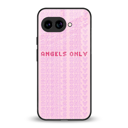 Angels Only back phone cover | glass case for google pixel 10a