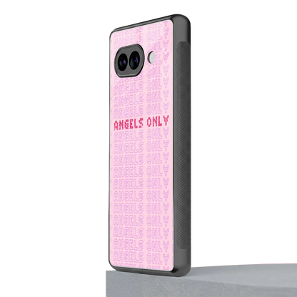 Angels Only google pixel 10a mobile cover | shockproof glass phone case