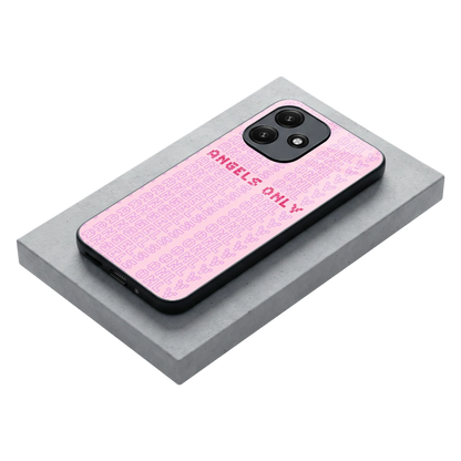 Angels Only stylish phone case for redmi 12 5g | glossy glass and slim fit