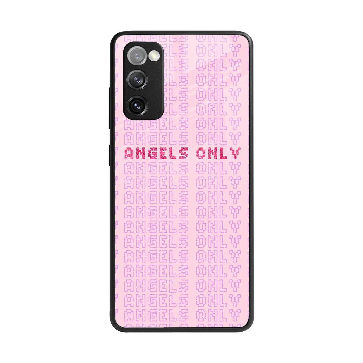 Angels Only back phone cover | glass case for samsung galaxy s20 fe