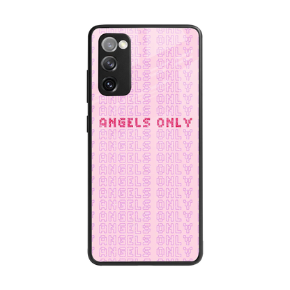 Angels Only back phone cover | glass case for samsung galaxy s20 fe