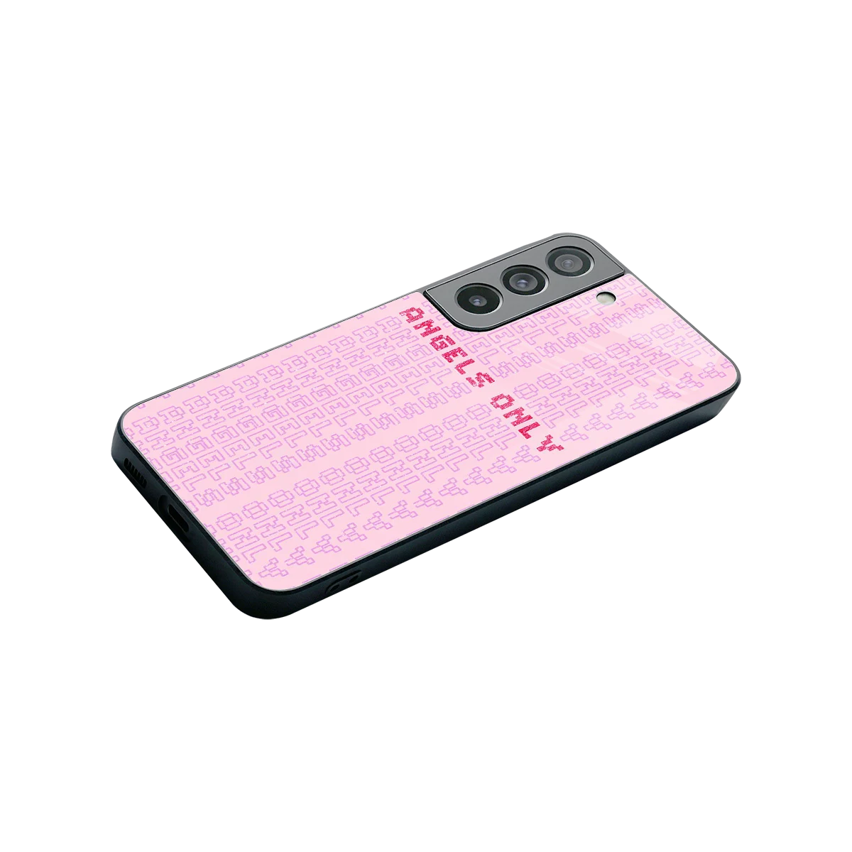 Angels Only stylish phone case for samsung galaxy s22 | glossy glass and slim fit