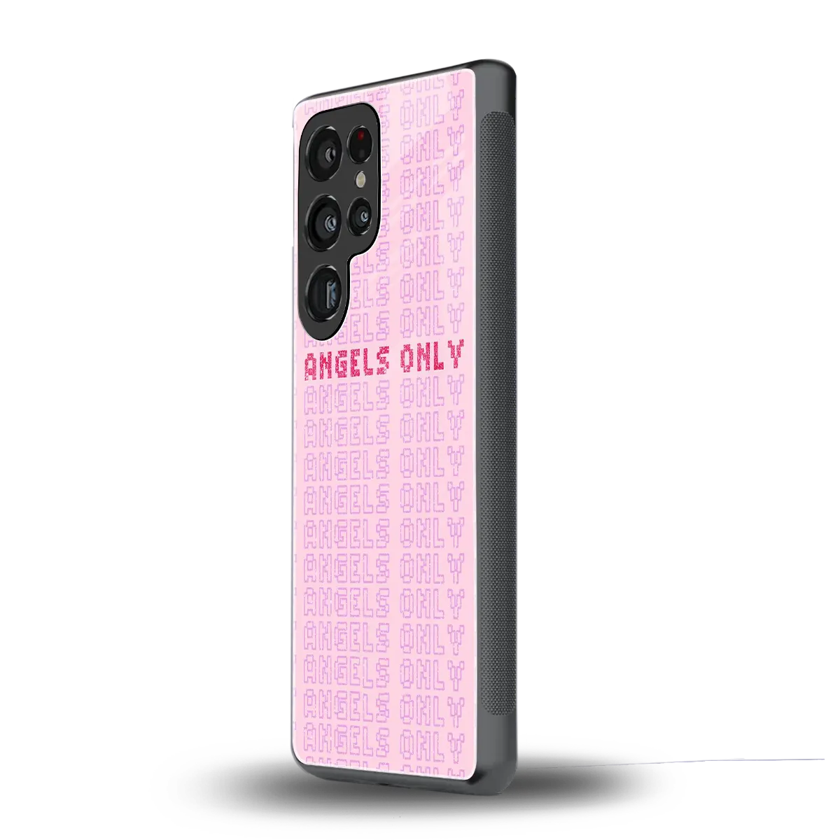 Angels Only samsung galaxy s25 ultra mobile cover | shockproof glass phone case