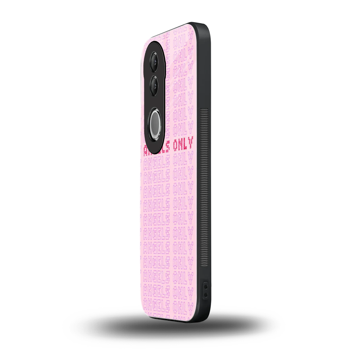 Angels Only vivo v50 mobile cover | shockproof glass phone case