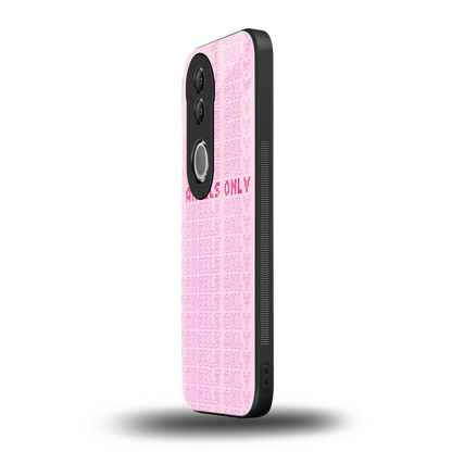 Angels Only vivo v50 mobile cover | shockproof glass phone case