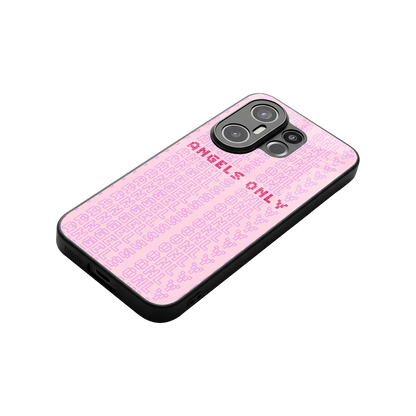 Angels Only stylish phone case for vivo x200 fe | glossy glass and slim fit