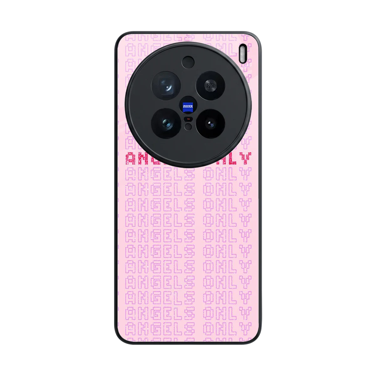 Angels Only back phone cover | glass case for vivo x200 pro