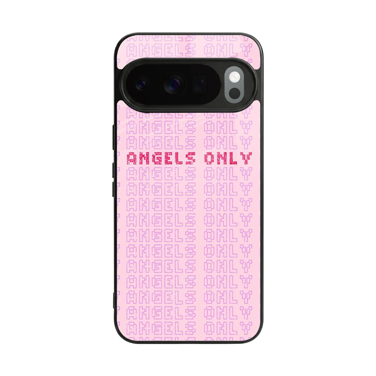 Angels Only back phone cover | glass case for google pixel 10 pro