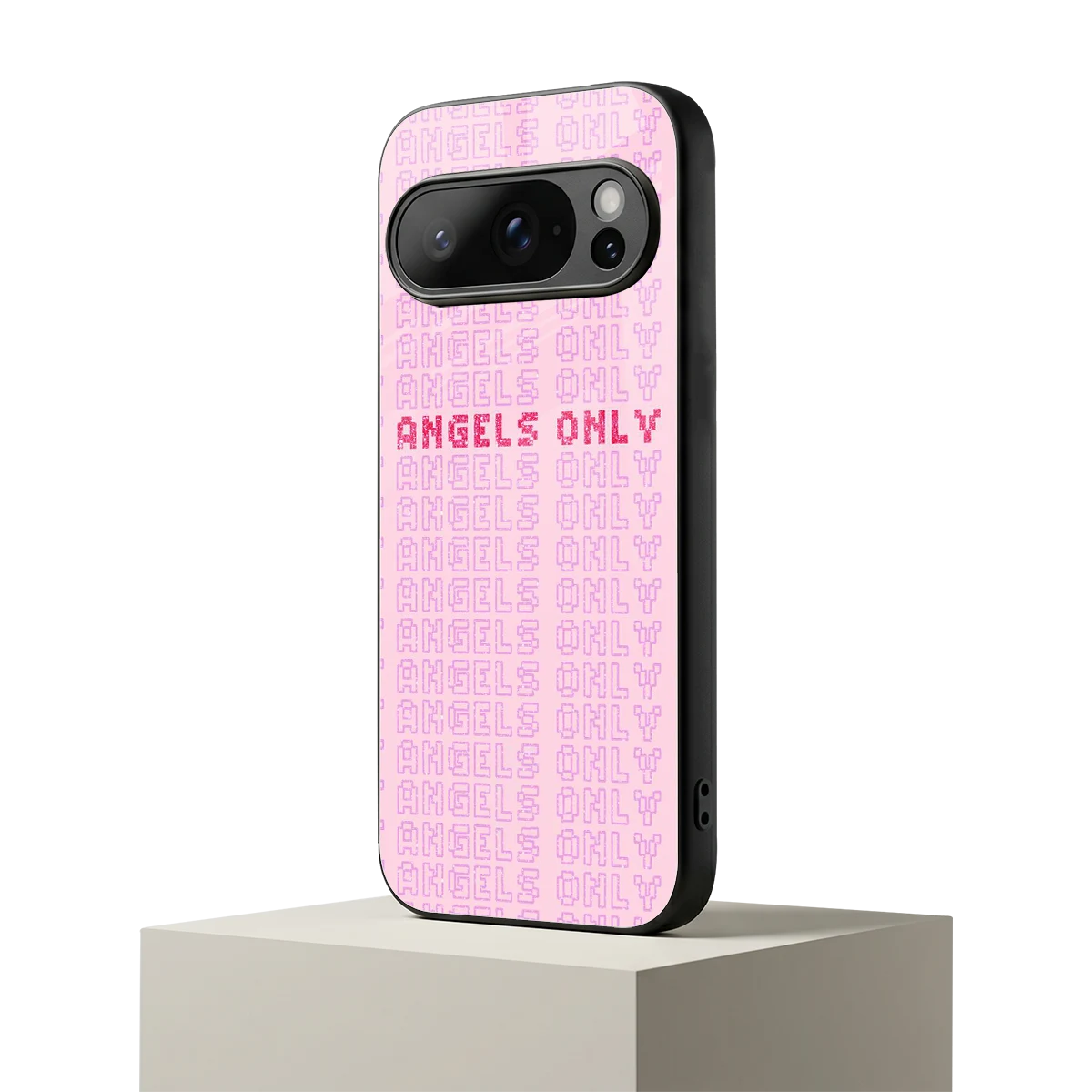 Angels Only google pixel 10 pro mobile cover | shockproof glass phone case