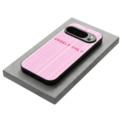 Angels Only stylish phone case for google pixel 10 pro | glossy glass and slim fit